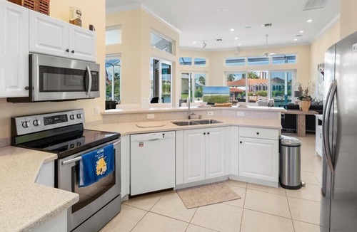 Marco Island House | Marco Island Vacation Rental: Waterfront with gulf access & electric heated pool