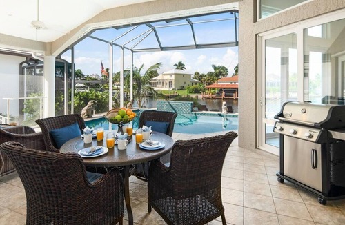 Marco Island House | Marco Island Vacation Rental: Waterfront with gulf access & electric heated pool
