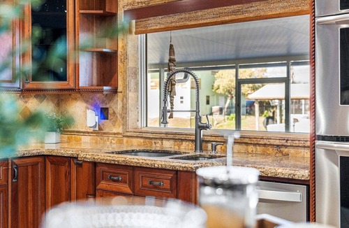 Surfside Estates House | Merritt Island Waterfront Oasis W/Private Pool, Spa-like Hot Tub & Boating Dock! 🌅