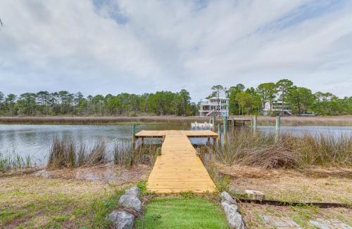 Florida Panhandle House | Milton Waterfront Home with Dock and Outdoor Kitchen!