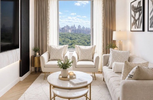 Central Park North Apartment | Modern 2Br steps to Central Park