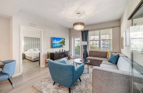 Florida Central Atlantic Coast House | Modern 3BR Resort Walk to Convention Center, Epic Universe and Icon Park.