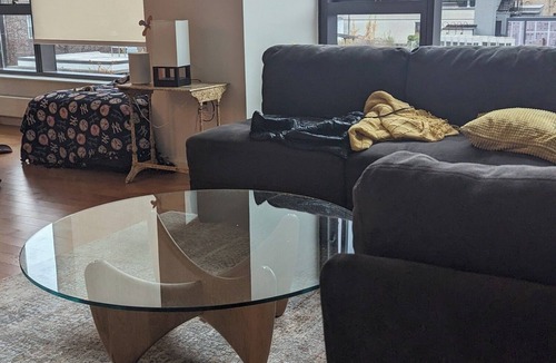 Hudson Square House | Modern bright, airy 1-bedroom, 2 bath with AC in quaint downtown New York.