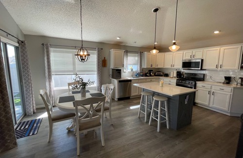Duval House | Modern Open-Plan Home w/Updated Kitchen, Private Lanai & Golf Cart