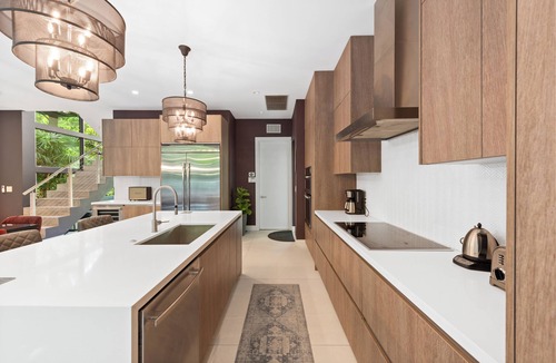Southwest Coconut Grove House | Modern Tropical Oasis w/Private Pool + Sauna & Cold Plunge in Central Miami