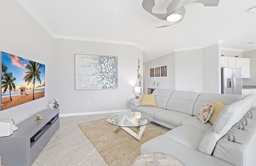 Naples House | Modern Waterfront Home in Artesia | Pool/Gym