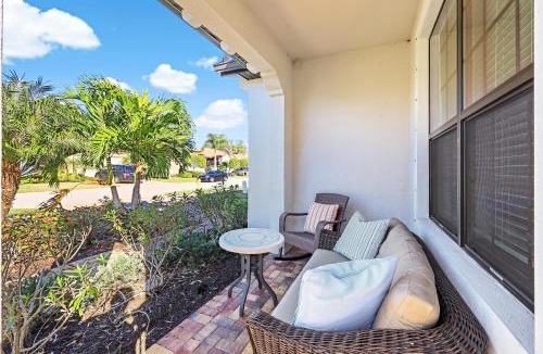 Naples House | Modern waterfront home in Artesia with pool/gym