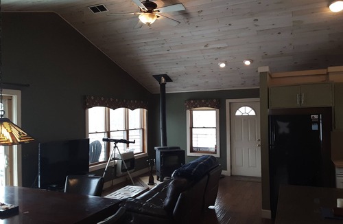 Springwater Cabin | Naples Mountain View Cabin! Amazing Views! Fireplace! 20 Acres! NEW HOT TUB!