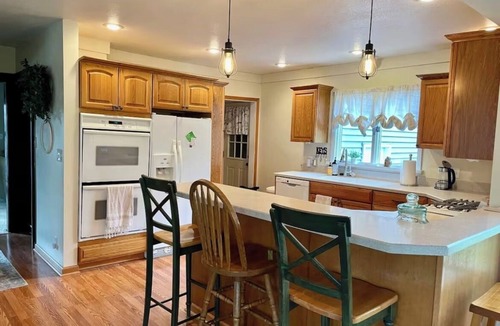 Whitehall House | NEW! Charming 4-bedroom house steps away from White Lake in Whitehall!