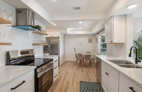 St. Petersburg House | NEW LISTING Waterfront Getaway Dock Game Room Fire Pit Walk to Beach