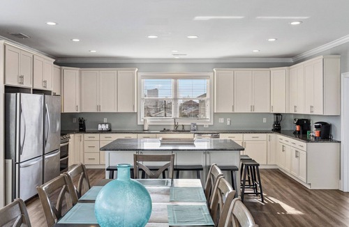 Cherry Grove Beach House | NEW LUXURY OCEAN VIEW - Heated Pool/Spa - Elevator - 100ft from Ocean
