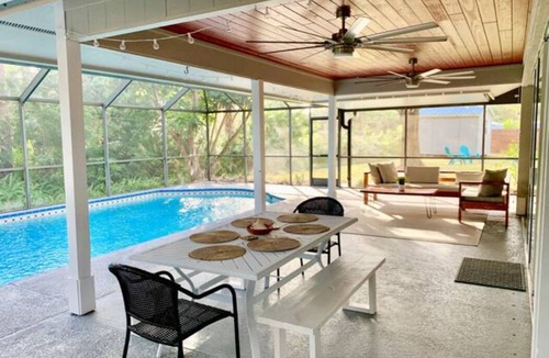 Jensen Beach House | NEW! Modern Jensen Beach Home w/Pool & Fire Pit!