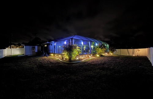 Port Charlotte House | Newer Pet Friendly Private Villa Heated Salt Water Pool Beach 10 Min Fenced Yard