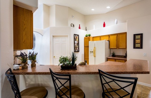 Orange Tree Villa | Newly decorated 4 bed private pool home near Disney,own mini putt putt golf hole