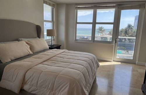 Hollywood South Central Beach Condo | Ocean Front Beach Paradise In South Florida
