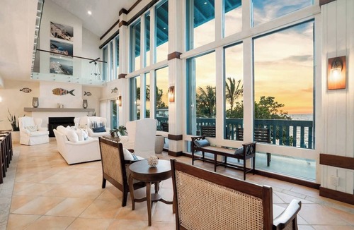 Monroe County House | Ocean front, private beach, private pool, tiki, boat dock