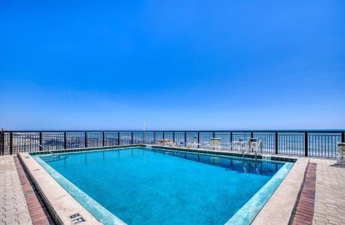 New Smyrna Beach Apartment | Ocean View with a beachfront pool at Ocean Trillium Condo ~ 203