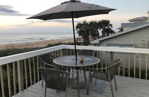 South Ponte Vedra Beach House | Oceanfront 3 bed, 2 baths Cottage.Enjoy WHALE WATCHING from Jan -Mar 2019