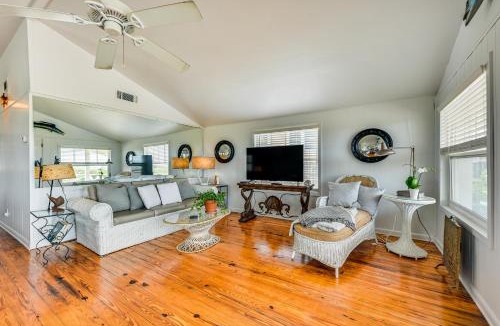 Fernandina Beach House | Oceanfront Amelia Island Cottage: Deck & Boardwalk