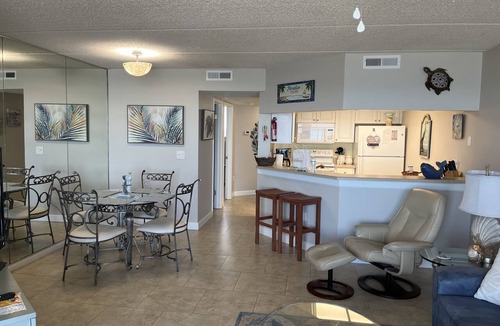 Ponce Inlet Condo | Oceanfront Getaway! Relaxing Condo on the no-drive Beach 15% discount thru July