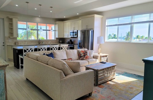 Little Venice House | Oceanside Villa with Dock and Views, 3 bedrooms, 2 baths, Swim Spa! & Kayaks!