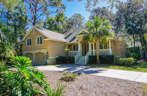 Palmetto Dunes House | Oct 10-17 open! Private pool, hot tub, walk to beach, bikes, screened in porch