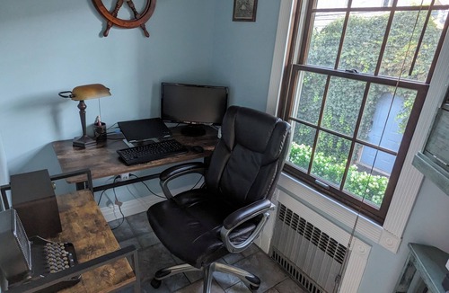 Long Beach House | "Once Upon a Tide" eclectic beach house with pizza oven, game room, fireplace