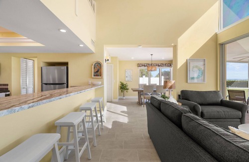 Whitney Beach Villa | One-of-a-Kind Villa in Beach Castle Direct Views of the Bay, Walk to Beach