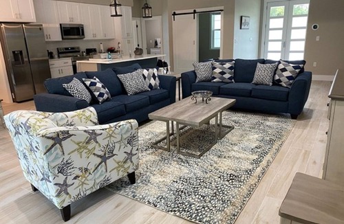 North Port House | Open Concept home with Heated Pool in peaceful North Port 3 Bdrm, 4 Bath + Den