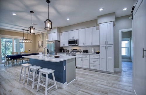 North Port House | Open Concept home with Heated Pool in peaceful North Port 3 Bdrm, 4 Bath + Den