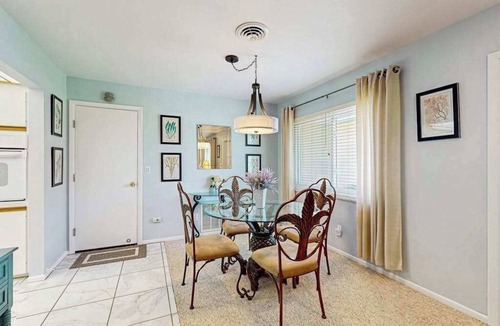 Englewood South House | Outdoor paradise on waterway with pool and spa, beach gear, and dog friendly