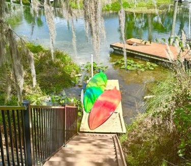 Dunnellon House | Paddler's Paradise - Rainbow River, Private Dock
