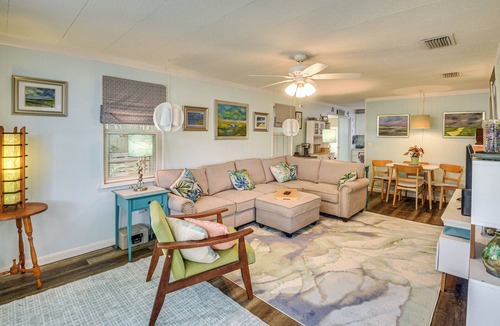 Saint Augustine Shores House | 'Palm Bungalow' Near Dtwn St Augustine & Beaches!