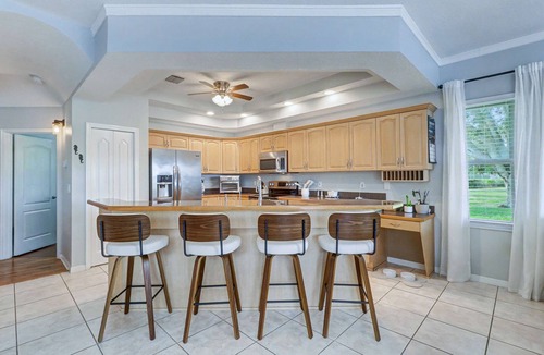 Palm Harbor House | Palm Harbor Retreat with Pool, Firepit, Pool Table & Pet-Friendly