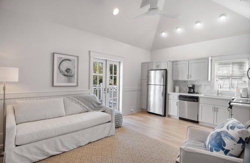 Cottage District House | Park District Home with Carriage House, 6-Passenger LSV, and 4 Bikes