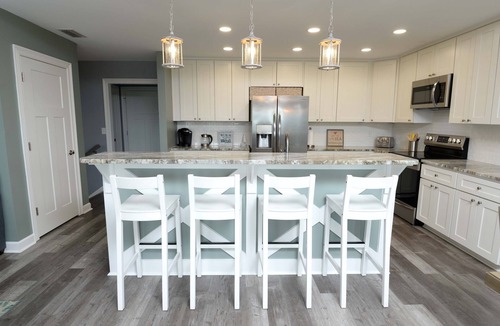Biltmore Beach House | PCB oasis, stunning private saltwater pool, 6 min walk to the beach.