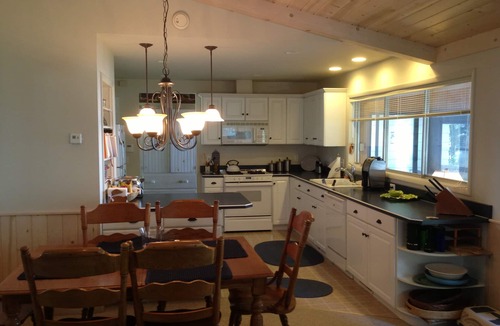 Brutus Cottage | Peaceful setting on northwest shore of Burt Lake - sleeps 12