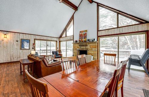 Branch House | Pere Marquette Riverfront Cabin w/Fishing Access