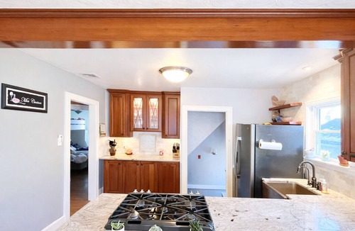 Nutley House | Perfect New York New Jersey Stadium Retreat: Hot Tub, Game Room & Outdoor BBQ