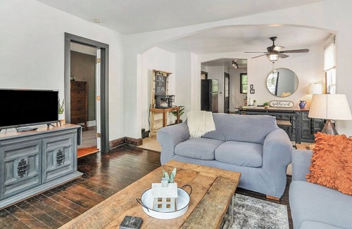 Creston Apartment | Pet friendly apartment with primary suite with King bed plus a queen bedroom