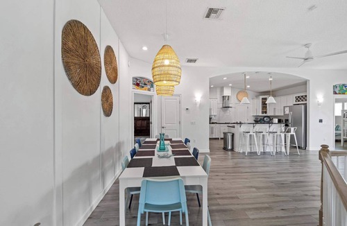 Marineland Acres House | Pet-Friendly Beach Home WGolf Cart, Pool, Hot Tub