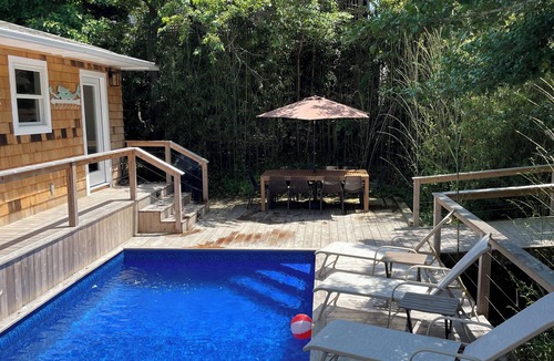 Fire Island Pines House | Pristine 7BR 4.5BA house w/heated Pool at Fire Island Pines 500' to ocean