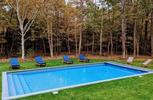 Westhampton House | Private 5BR Hamptons Retreat on 3 Acres w/Heated Saltwater Pool