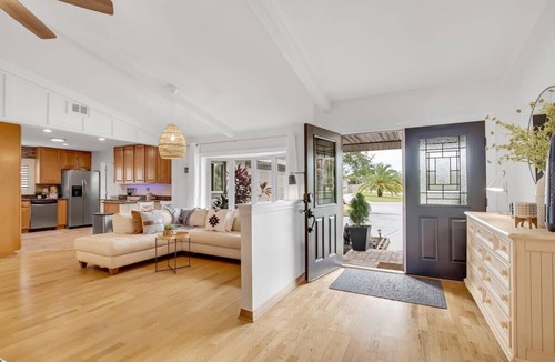 Palm Harbor House | Private Corner Oasis with Heated Saltwater Pool