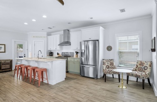 Crystal Beach House | Private Heated Pool & Hot Tub - Golf Cart - Steps to Beach - Crystal Beach