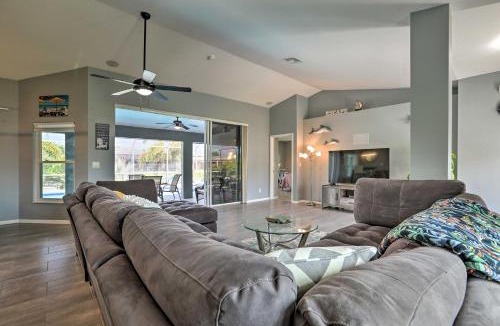 Trafalgar House | Private Pool & Canal Views: Home in Cape Coral