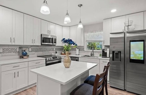 Ridge Wood Heights House | Private Pool Oasis Minutes to Siesta Key Beach Pet Friendly
