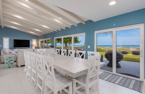 Cocoa Beach House | Private Resort! Beachfront home with pool & hot tub and five en suite rooms