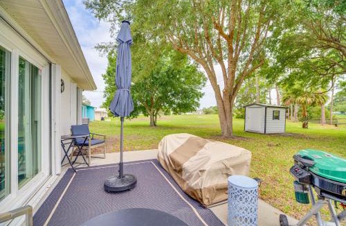 Sebastian Highlands House | Private Yard + Patio: Central Sebastian Home!