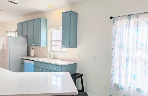 Kiska Beach House | Pvt Pool 3 Blocks to Beach 4BR Home Great for 8 6 str Golf Carts Avail